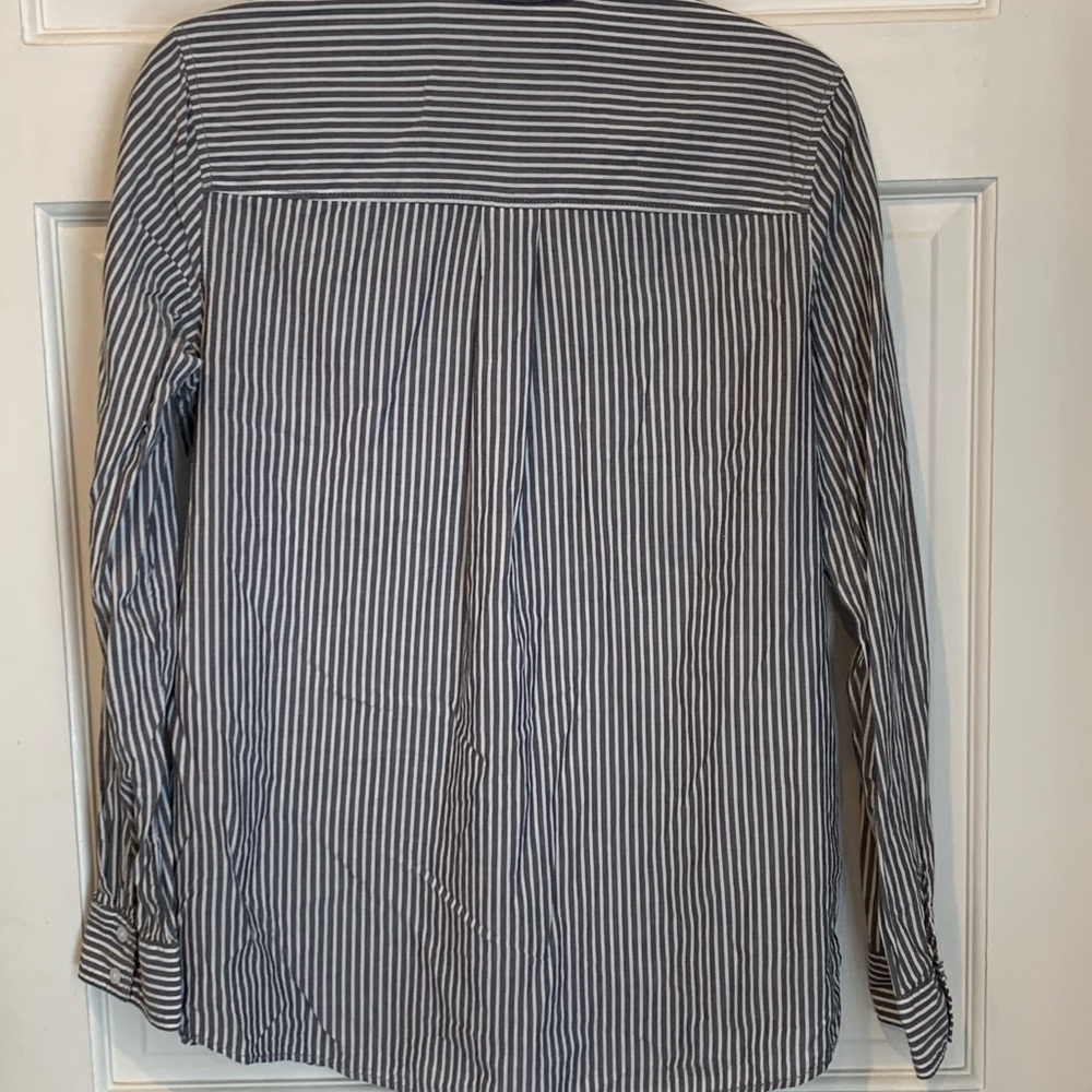 Medium 100% Cotton Boyfriend Button Down